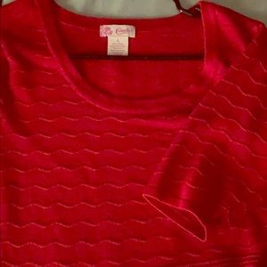 Candies Dress. Short sleeve. Mid knee